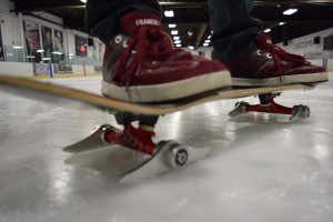 skateboard blading